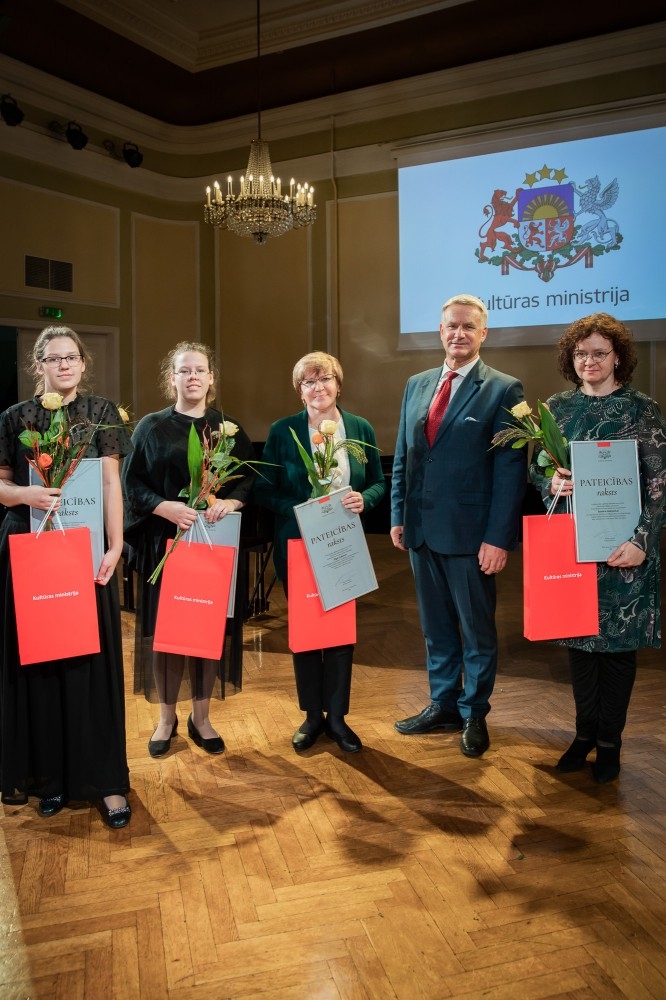 Kultūras ministrijas apbalvojuma un "Cimzes balvas 2020" pasniegšanas ceremonija izciliem pedagogiem un skolēniem kultūrizglītī