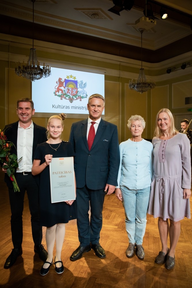 Kultūras ministrijas apbalvojuma un "Cimzes balvas 2020" pasniegšanas ceremonija izciliem pedagogiem un skolēniem kultūrizglītī